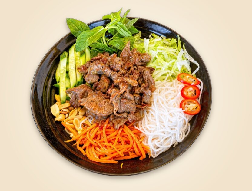 Vietnamese Bún vermicelli bowl